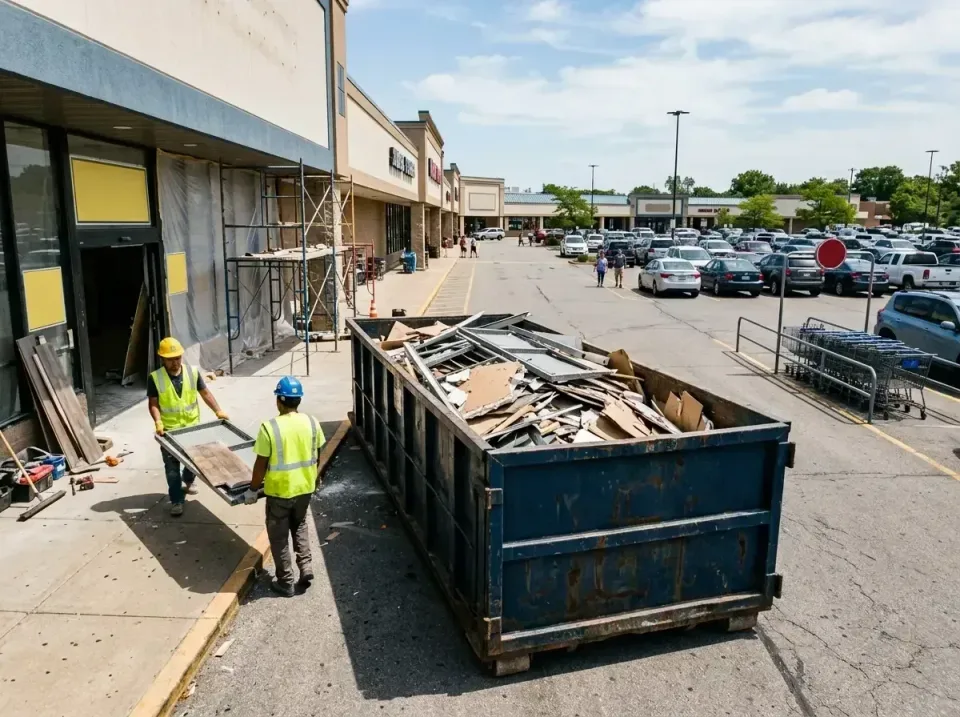 retail-store-renovation-debris-003 — frequently asked questions, Roll-off Dumpster Rentals in Independence, KS